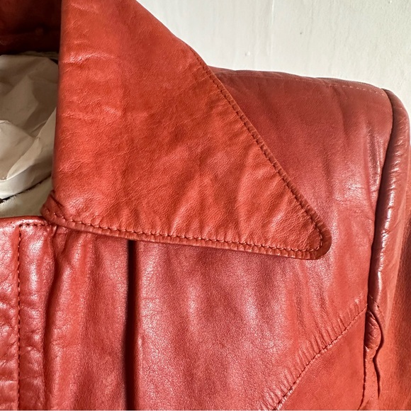 70s Vintage Wilson’s House of Suede & Leather Ladies Jacket✨Unique Sample Piece - Picture 10 of 13